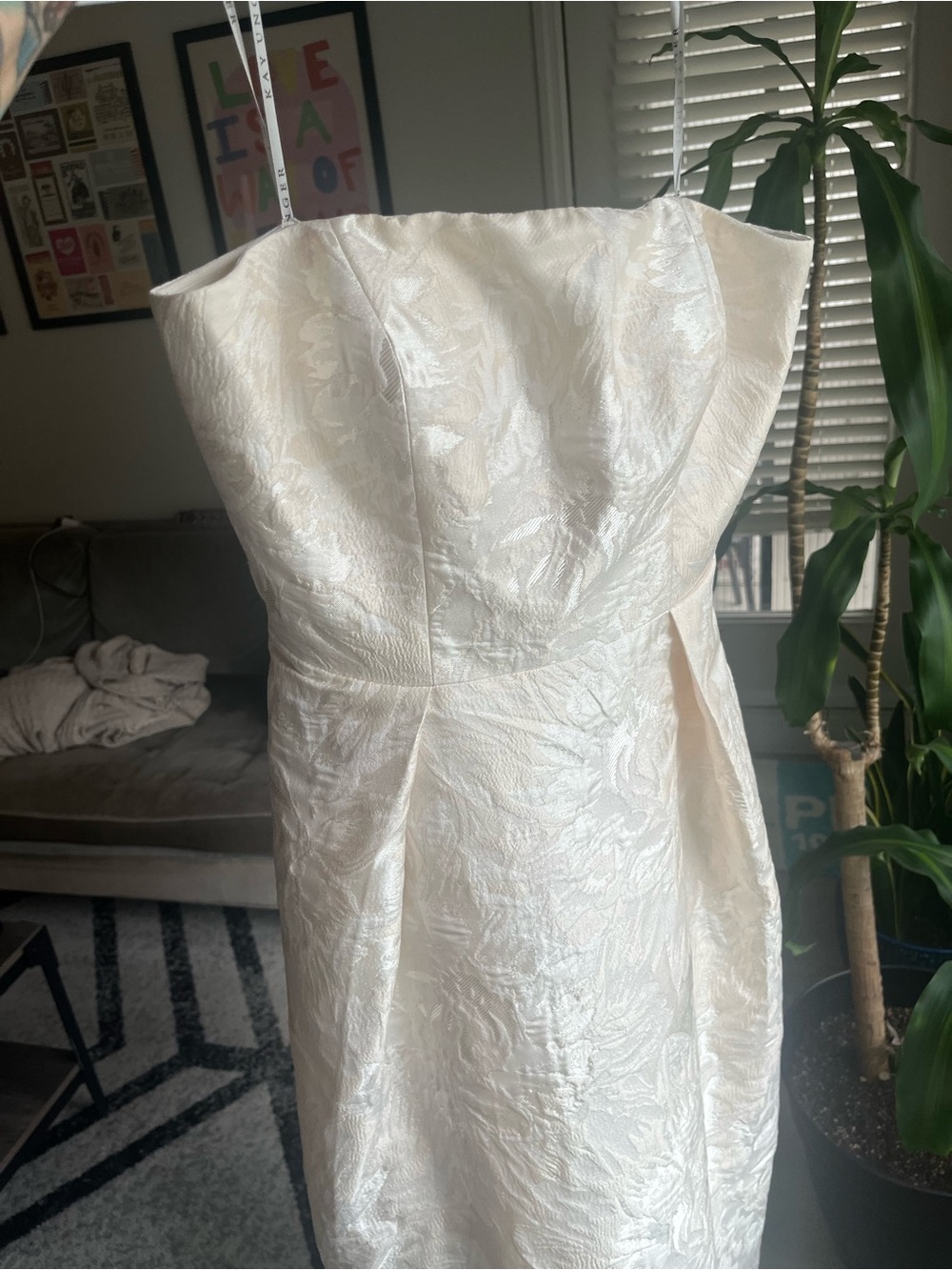 Bella Hi-Low Gown by Kay Unger - Picture 8 of 9